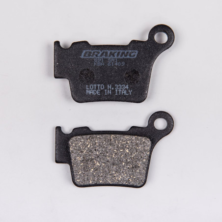 BRAKE PADS, BRAKES, SEMI-METALLIC, 891SM1