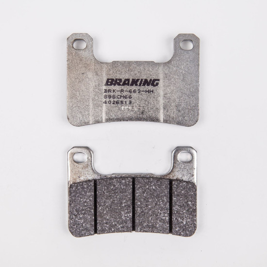 BRAKE PADS, BRAKES, SEMI-METALLIC, RACE, 898 CM, 66