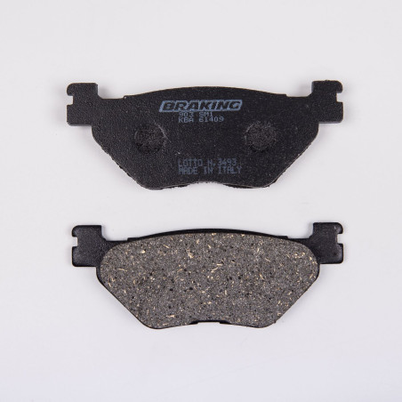 BRAKE PADS, BRAKES, SEMI-METALLIC, 903SM1