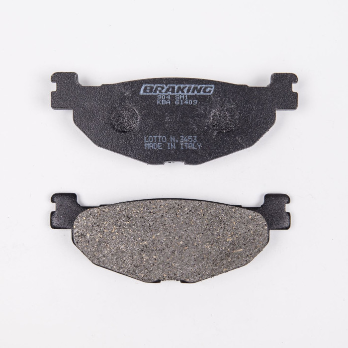 BRAKE PADS, BRAKES, SEMI-METALLIC, 904SM1