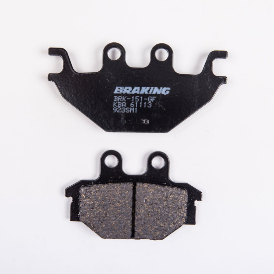 BRAKE PADS, BRAKES, SEMI-METALLIC, 923SM1