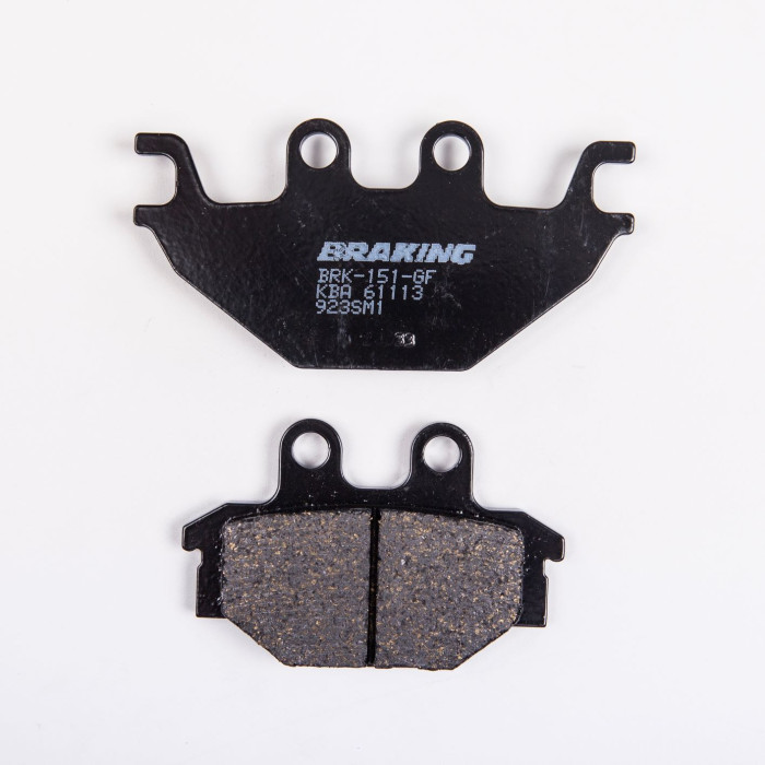 BRAKE PADS, BRAKES, SEMI-METALLIC, 923SM1