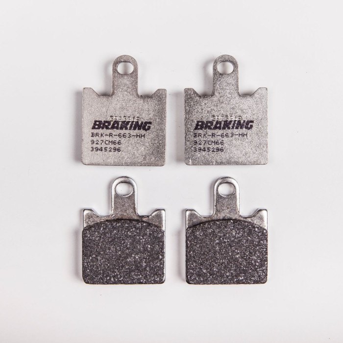 BRAKE PADS, BRAKES, SEMI-METALLIC, RACE, 927 CM, 66