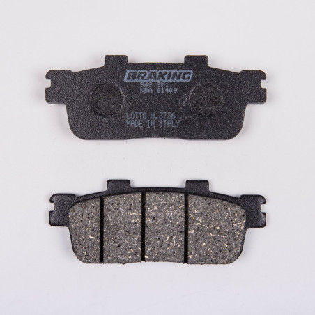 BRAKE PADS, BRAKES, SEMI-METALLIC, 948SM1