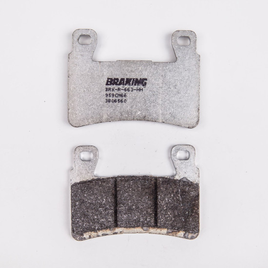 BRAKE PADS, BRAKES, SEMI-METALLIC, RACE, 959CM66