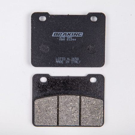 BRAKE PADS, BRAKES, SEMI-METALLIC, 975SM1