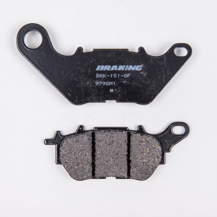 BRAKE PADS, BRAKES, SEMI-METALLIC, 979SM1
