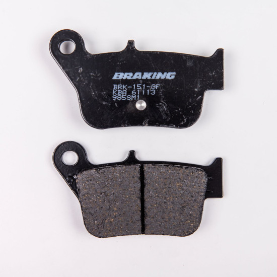 BRAKE PADS, BRAKES, SEMI-METALLIC, 985SM1