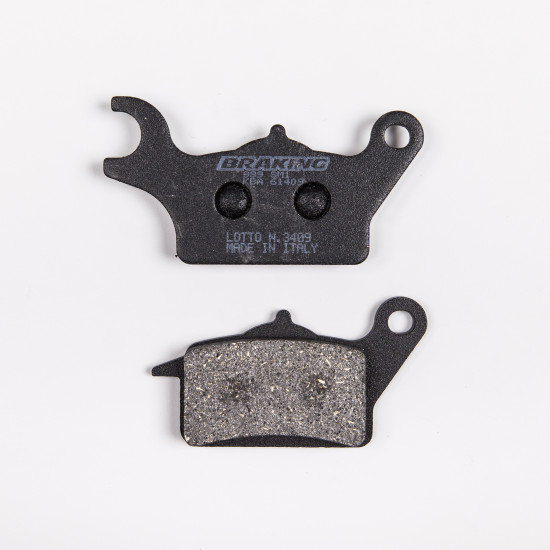 BRAKE PADS, BRAKES, SEMI-METALLIC, 989SM1