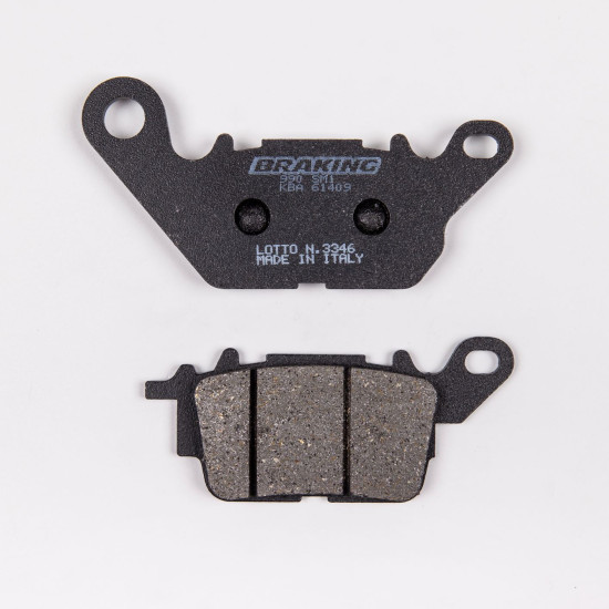 BRAKE PADS, BRAKES, SEMI-METALLIC, 990SM1
