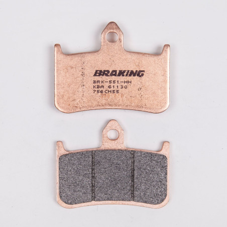BRAKE PADS BRAKE SINTERED 756CM55 FRONT