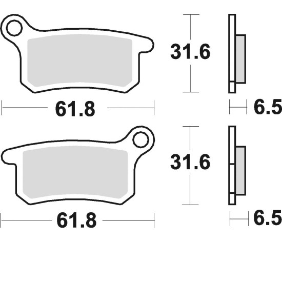 STABDŽIŲ KALADĖLĖS STABDYMO SUKEPINTOS 873CM44 OFFROAD
