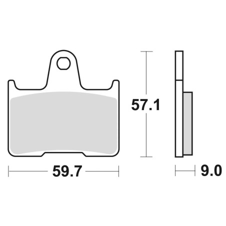 STABDŽIŲ KALADĖLĖS STABDYMO SUKEPINTOS 875CM56 GALINĖS