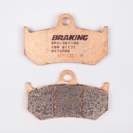 BRAKE PADS, SINTERED, REAR, 907 CM 56