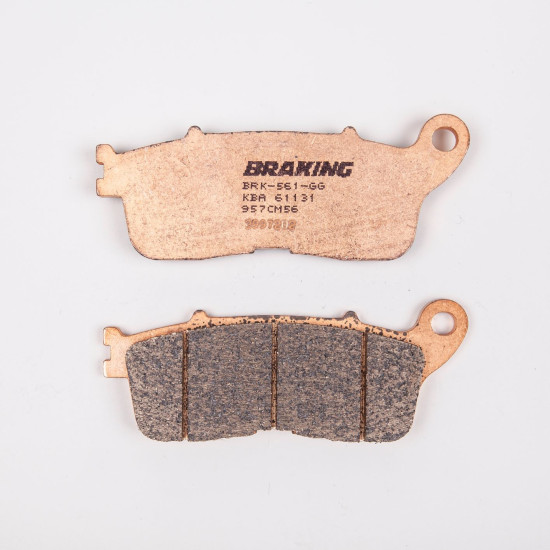 BRAKE PADS, SINTERED, REAR, 957 CM 56