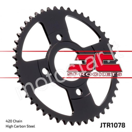 Yamaha TZR 50 rear sprocket 47 teeth