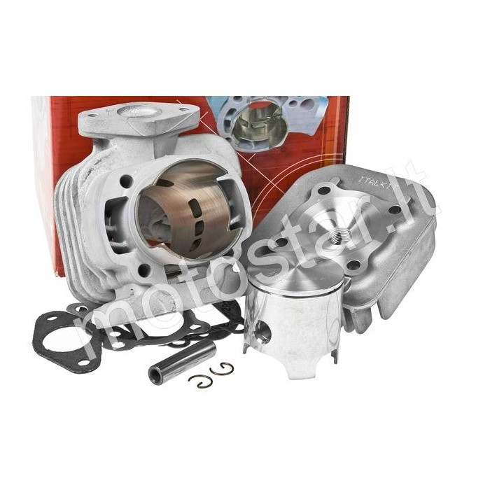 Italkit Alu 70cc Minarelli Vertical AC cilindro komplektas Italkit Alu 70cc Minarelli Vertical AC cilindro komplektas
