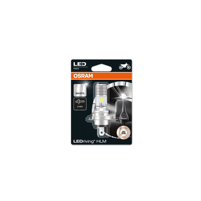 BULB OSRAM LEDRIVING 64185DWP-01B 5.0W / 5.5W / 12V PX43T HS1 COLD WHITE 6000K M-TECH