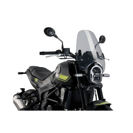 WINDSHIELD "CUSTOM II C" / SMOKE