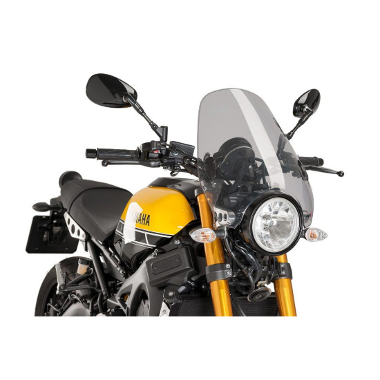 WINDSHIELD "CUSTOM II C" / SMOKE