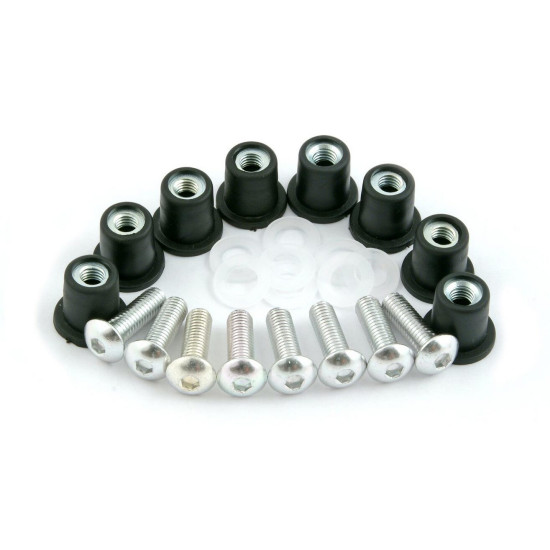 SCREW SET C / SILVER