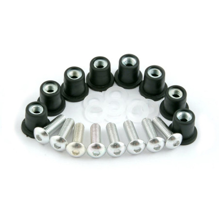 SCREW SET C / SILVER
