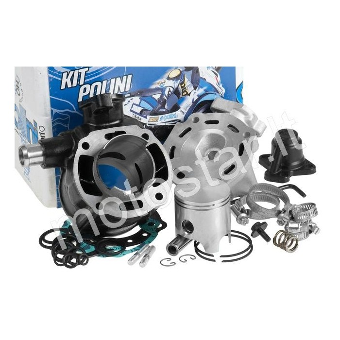 Polini Sport 70cc Morini DiTech LC cilindro komplektas Polini Sport 70cc Morini DiTech LC cilindro komplektas