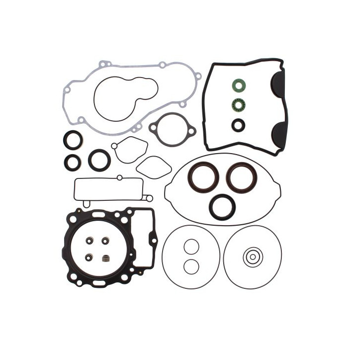 WINDEROSA (VERTEX) gasket set KTM SX-F 450 07-12, XC-F 450 08-09 (with engine oil seals)