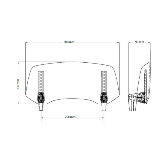 MULTI-FREQUENCIES ADJUSTABLE PANEL 2.0 CLOSURE C / SMOKE COLORS