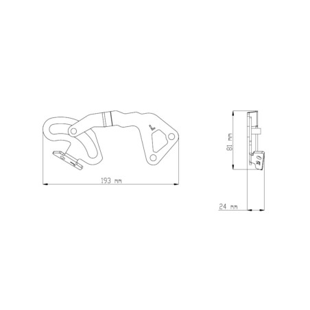 REINFORCED SCREEN HOLDER R1200GS 13-18 C / BLACK