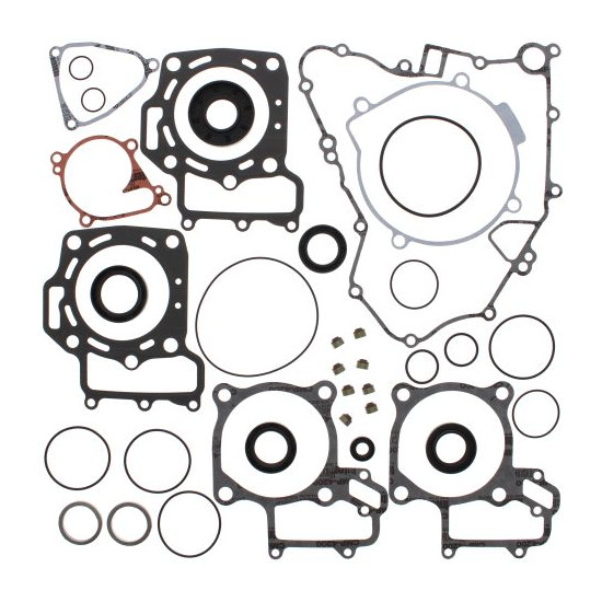 WINDEROSA (VERTEX) engine gasket set with oil seals KAWASAKI KFX 700 V-FORCE 04-09, KVF700 PRAIRIE 04-06, SUZUKI ATV