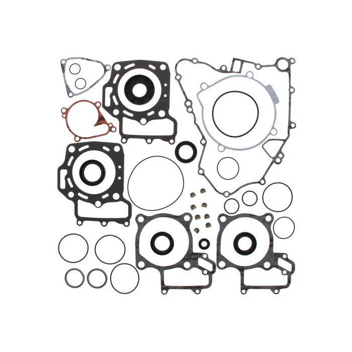 WINDEROSA (VERTEX) engine gasket set with oil seals KAWASAKI KFX 700 V-FORCE 04-09, KVF700 PRAIRIE 04-06, SUZUKI ATV