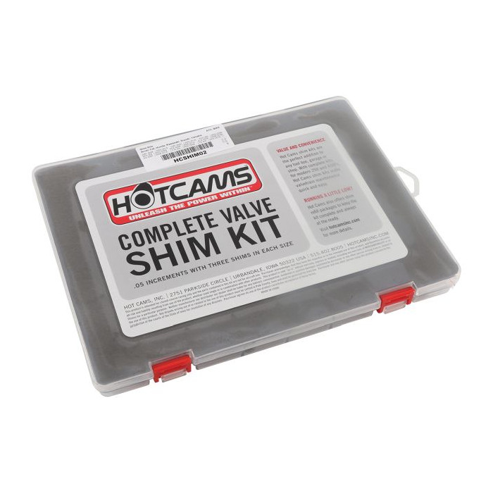 HOT CAMS valve plates (tablets) set 9.48mm from 1.20 to 3.50 CO 0.05