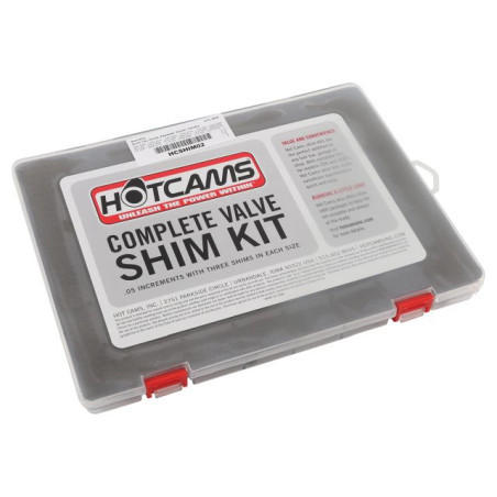 HOT CAMS valve plates (tablets) set 9.48mm from 1.20 to 3.50 CO 0.05