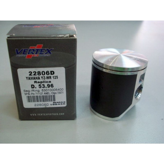 VERTEX piston YAMAHA YZ 125 (YZ125) '02-'04 REPLICA (53.95mm) (rings 53010005400 X 1 pc.)