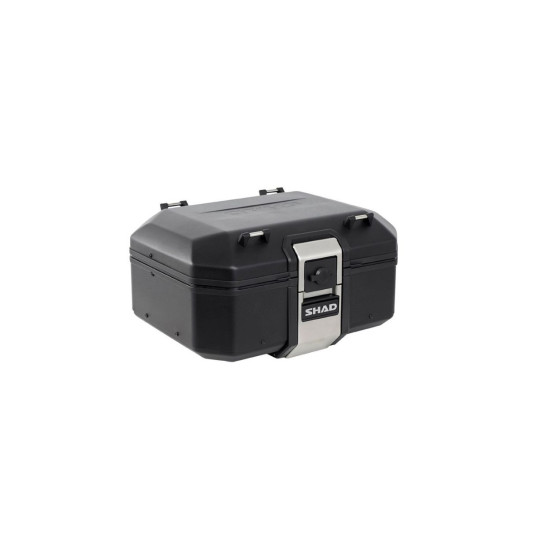 REAR TOP BOX SHAD TERRA TR37 BLACK ALUMINUM 37L 49X42X26