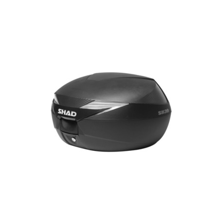 TOP BOX WITH MOUNTING PLATE SHAD SH39 CARBON MATERIAL 39L 51X32X43