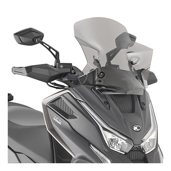PRIEKINIS STIKLAS GIVI KYMCO DTX 360 2021 ..... 48,5CMX44,5CM