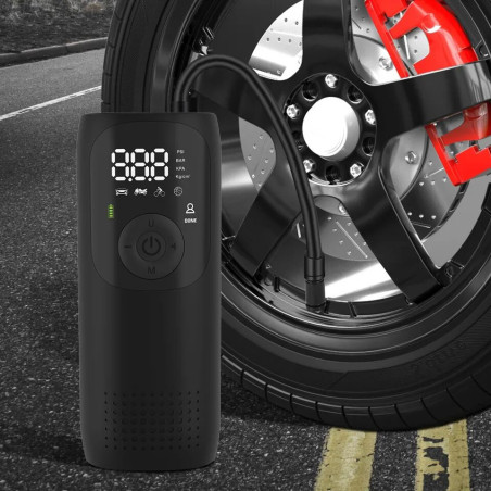 MINI AIR COMPRESSOR (PUMP) FOR BICYCLES, SCOOTERS, MOTORCYCLES, CARS 150 PSI