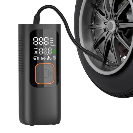 MINI AIR COMPRESSOR (PUMP) FOR BICYCLES, SCOOTERS, MOTORCYCLES, CARS 160 PSI
