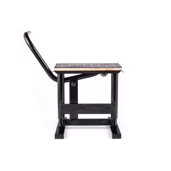 MOTORCYCLE LIFTING STAND + RUBBER COVER HLP CROSS ENDURO BLACK