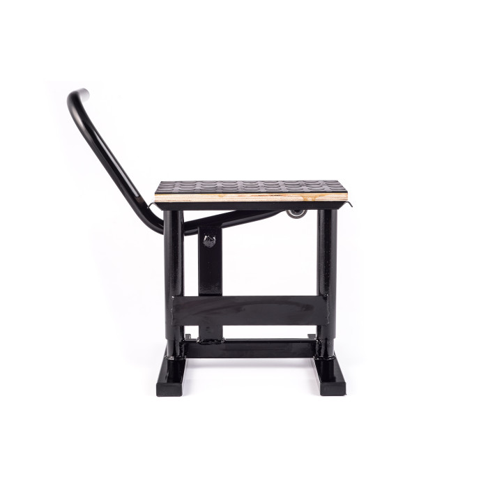 MOTORCYCLE LIFTING STAND + RUBBER COVER HLP CROSS ENDURO BLACK