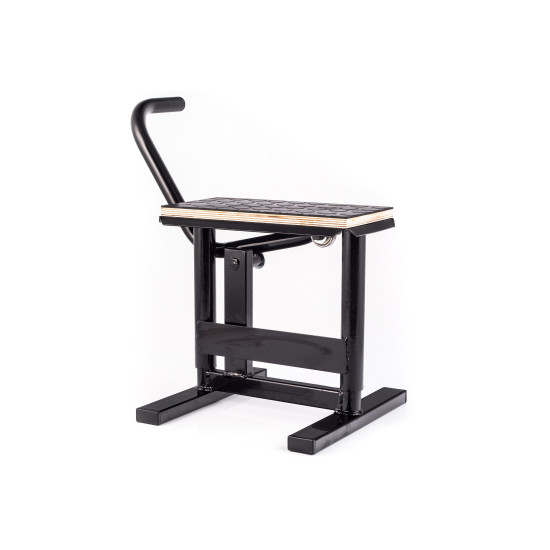 MOTORCYCLE LIFTING STAND + RUBBER COVER HLP CROSS ENDURO BLACK