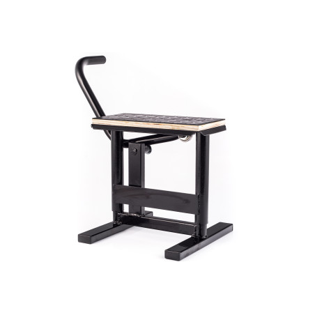 MOTORCYCLE LIFTING STAND + RUBBER COVER HLP CROSS ENDURO BLACK