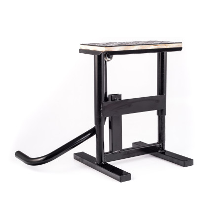 MOTORCYCLE LIFTING STAND + RUBBER COVER HLP CROSS ENDURO BLACK