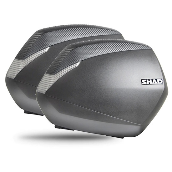SHAD SH36 CARBON SIDE BOX SET, 36 L, 2 PCS.