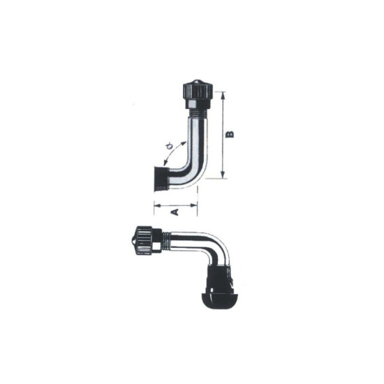 90* VALVE FOR 10.2 MM HOLE