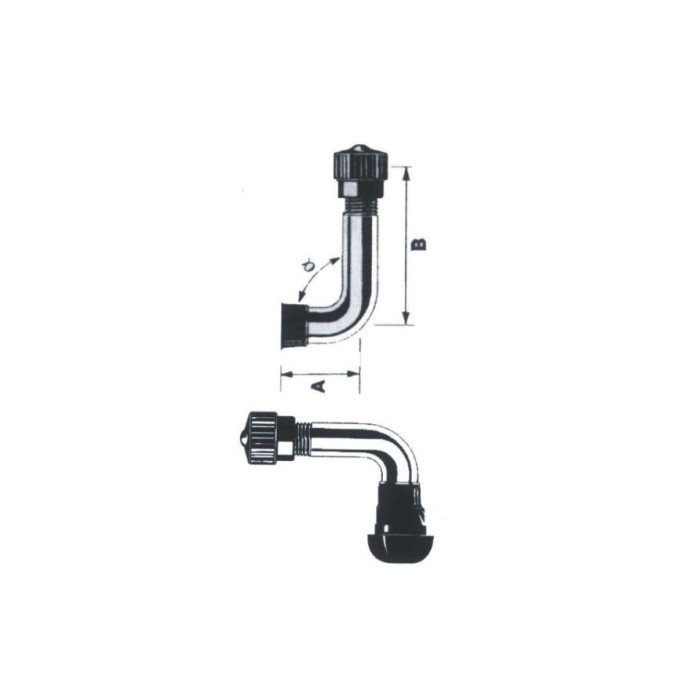 90* VALVE FOR 10.2 MM HOLE