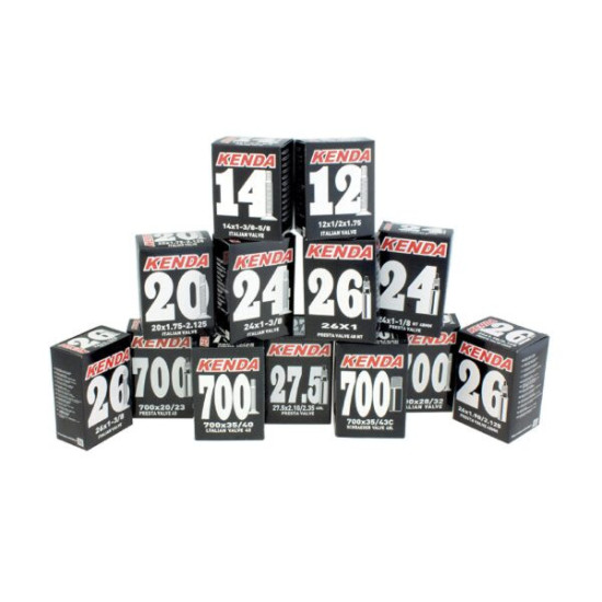 KENDA bicycle inner tubes 26x1.25 FV 48mm 989260141