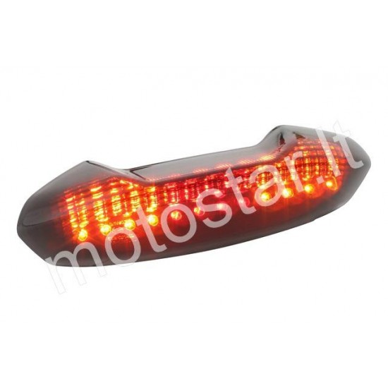 Piaggio NRG Power STR8 Led Black Line galinė lempa (su posūkiais)